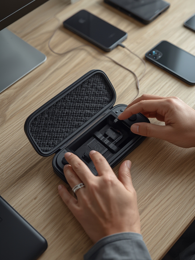 Nintendo Switch charging case - Illustration 2