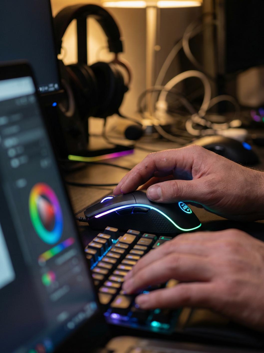 Informational: User wants to learn about Aura gaming gear and discover the best products and features for gamers.