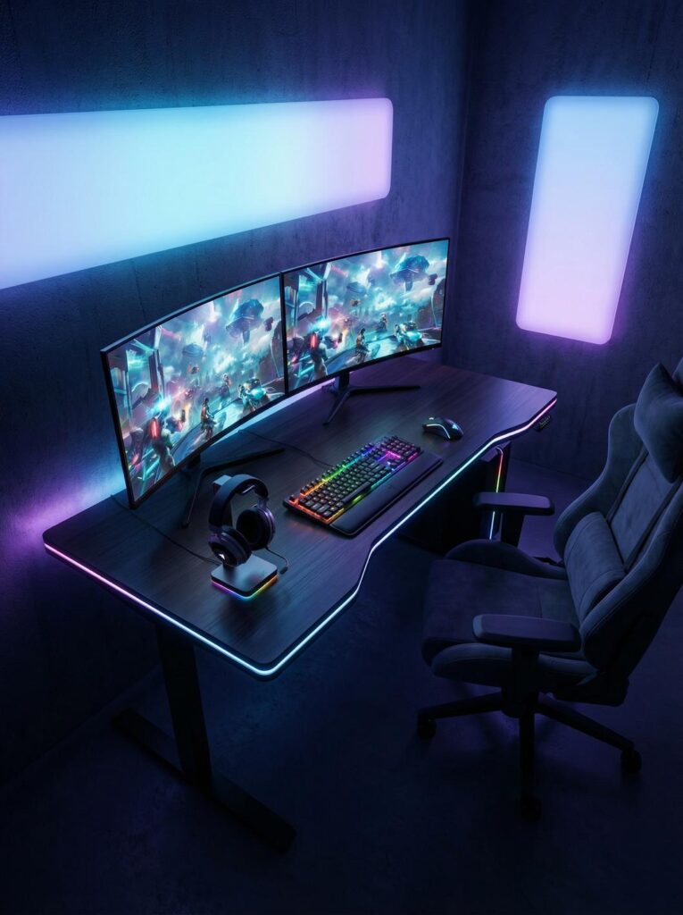 Informational: User wants to learn about Aura gaming gear and discover the best products and features for gamers.