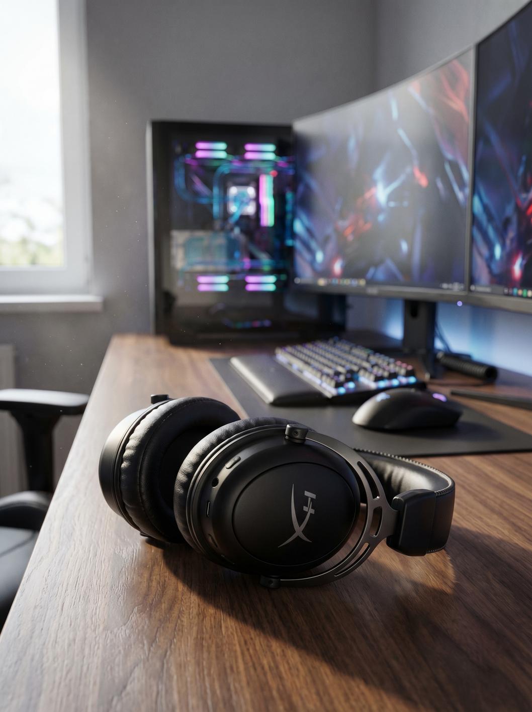 Informational: User wants to learn about the features, reviews, and setup of the HyperX Cloud III gaming headset.