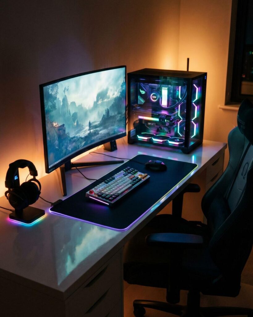 RGB Gaming Accessories: 7 Amazing Ways to Master Your Setup (Proven Guide) 3 RGB gaming mouse pad, RGB LED keyboard