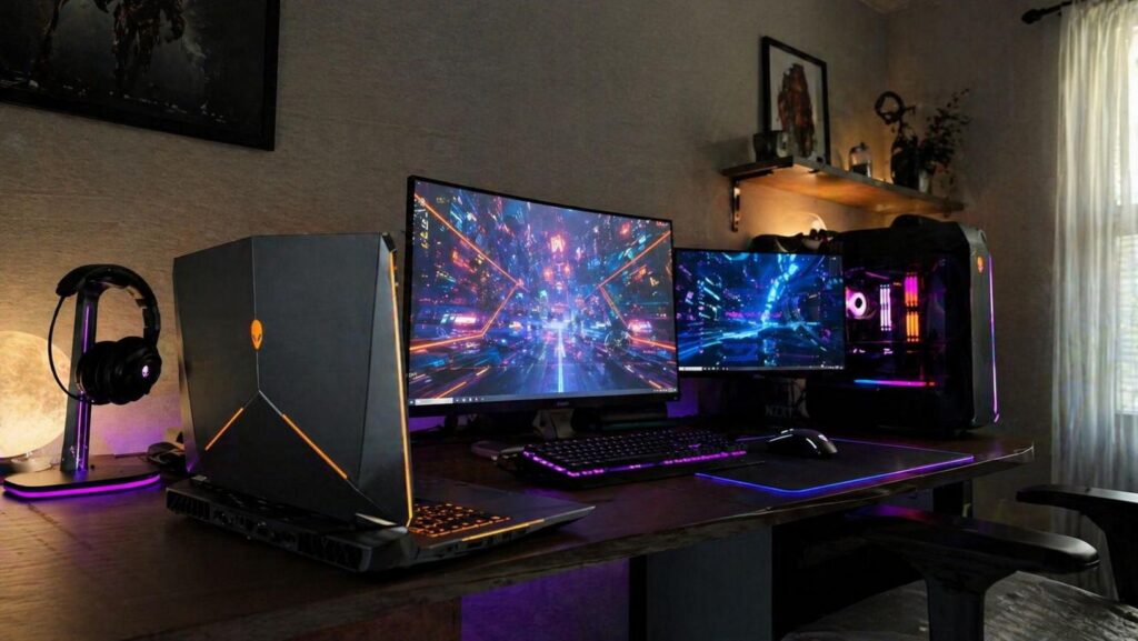 Informational: User wants to learn about Alienware products, features, and buying options.
