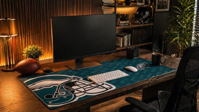sports desk mat
