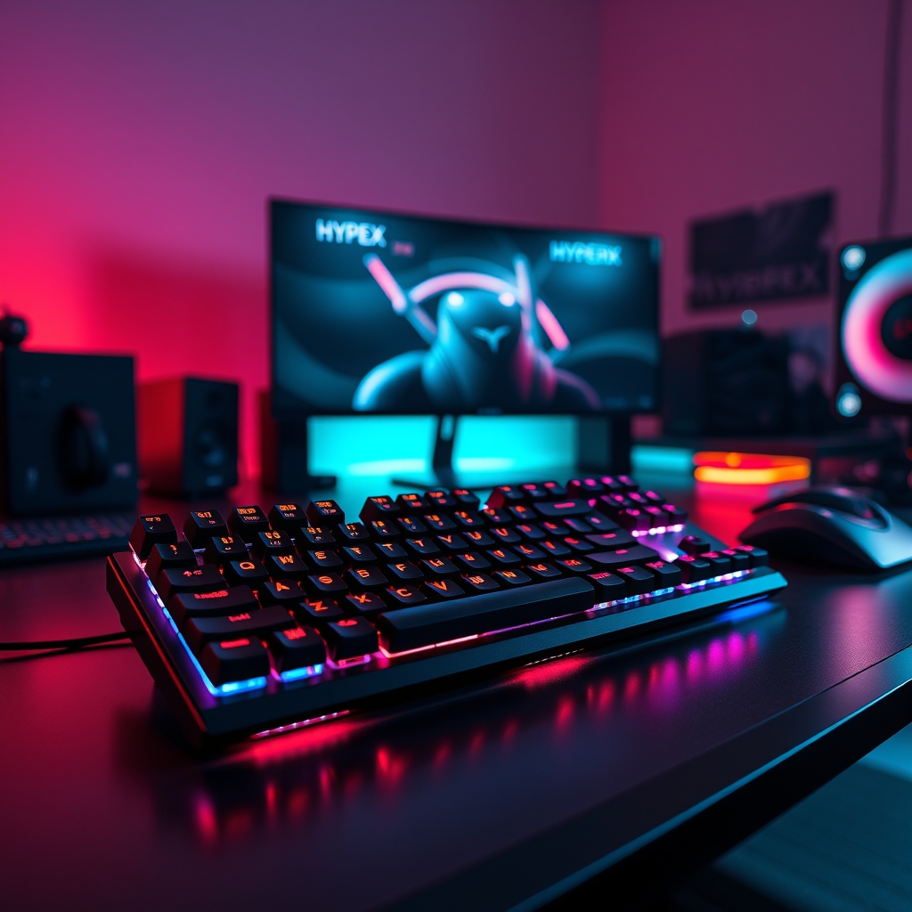 hyperx alloy core rgb gaming keyboard - Illustration 1