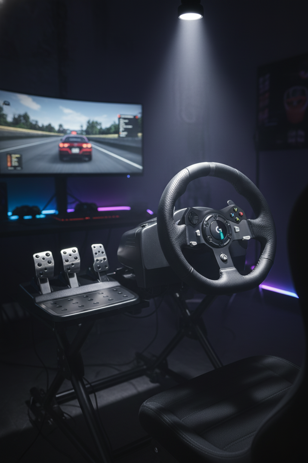 Racing Wheel Review 2025: Best Xbox and PC Sim Racing Upgrade? 1 Racing wheel product view for Xbox and PC gaming setup