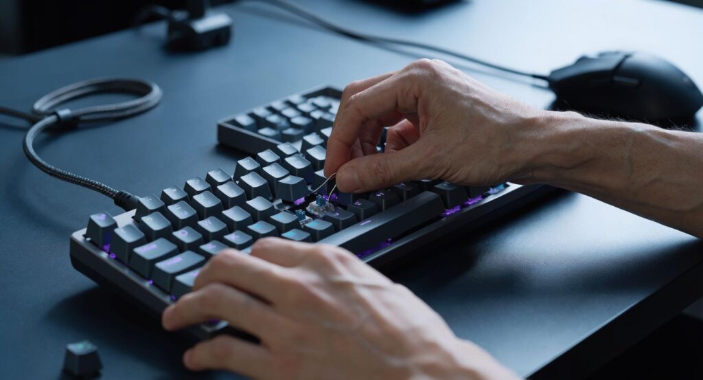 Informational: User wants to learn about the features, setup, and customization of the HyperX Alloy Origins Core mechanical gaming keyboard.