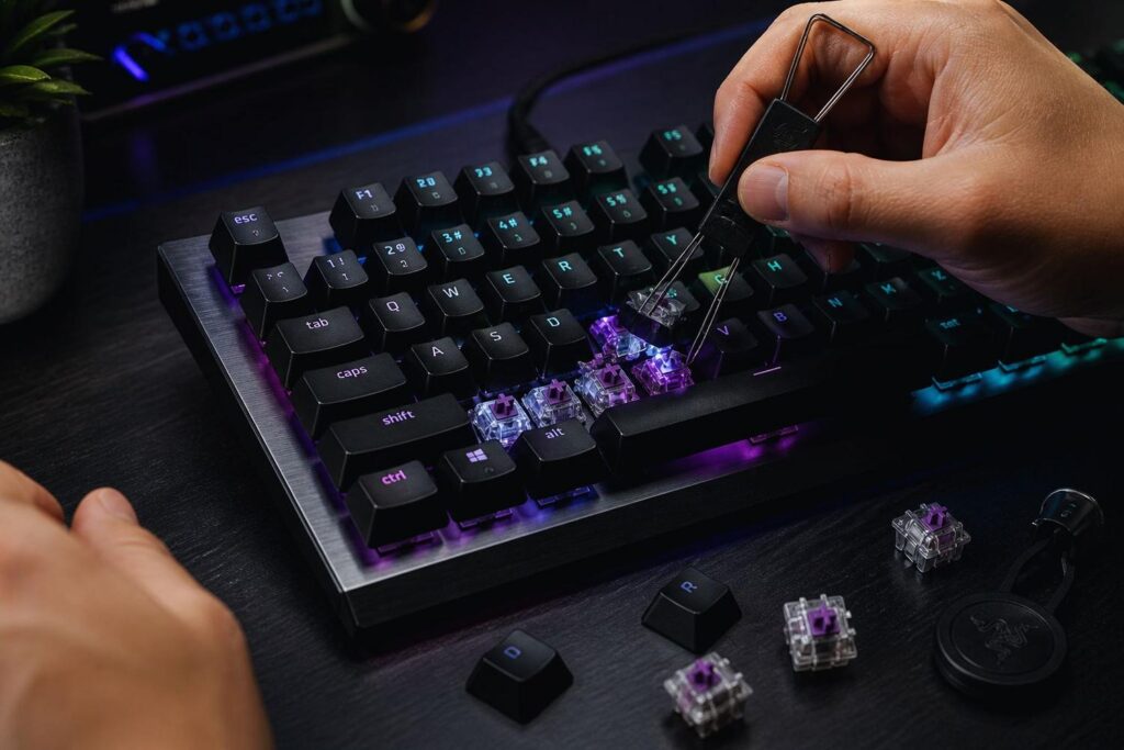 Informational: User wants to learn everything about the Razer Huntsman V3 Pro gaming keyboard.