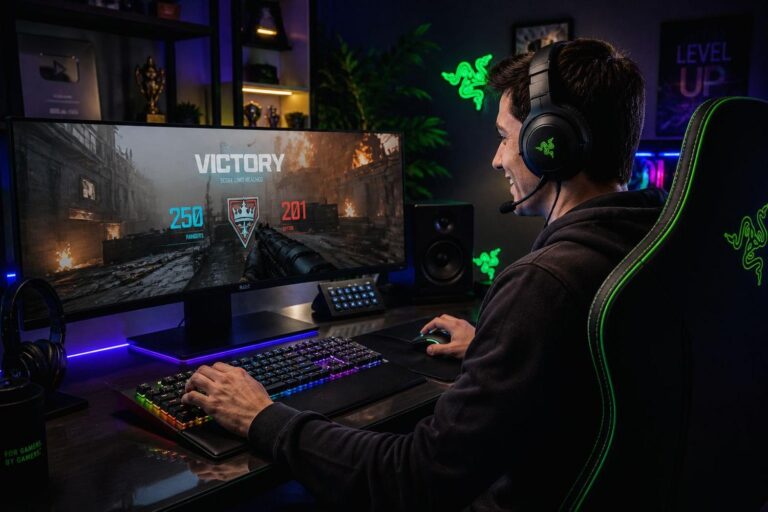 Informational: User wants to learn everything about the Razer Huntsman V3 Pro gaming keyboard.