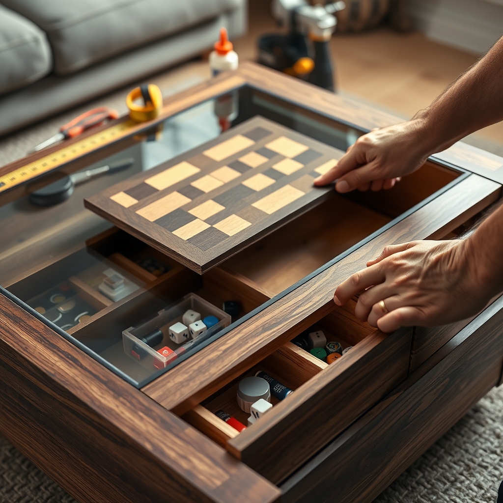 gaming coffee table