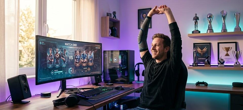gaming sleeve for mouse arm; FPS gaming arm sleeve; compression sleeve for gaming; gaming sleeve for sweaty arms; esports arm sleeve gaming