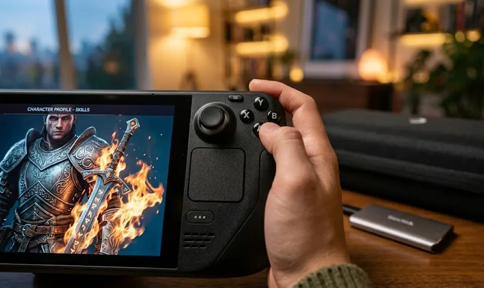 best handheld gaming PC; handheld PC gaming console; Steam Deck alternatives; ROG Ally vs Legion Go; portable PC gaming setup gaming