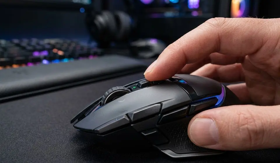 precision gaming mouse for FPS; high DPI mouse for gaming; programmable gaming mouse; adjustable weight gaming mouse; best precision mouse for Valorant gaming