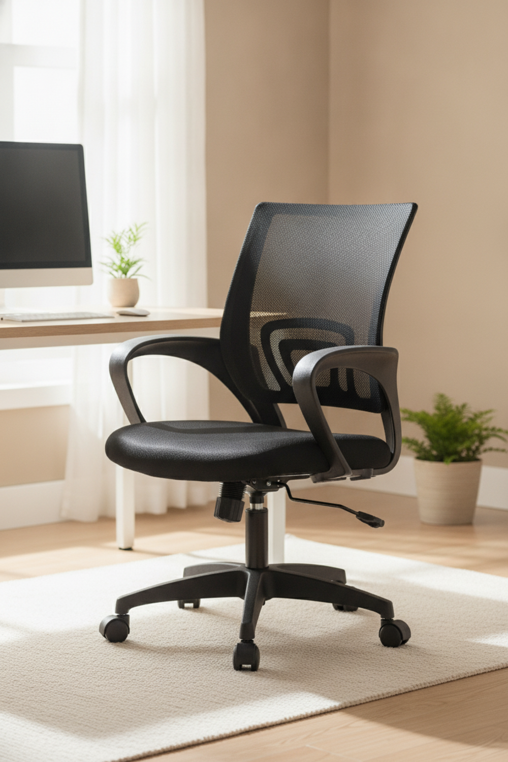 ergonomic chair in action