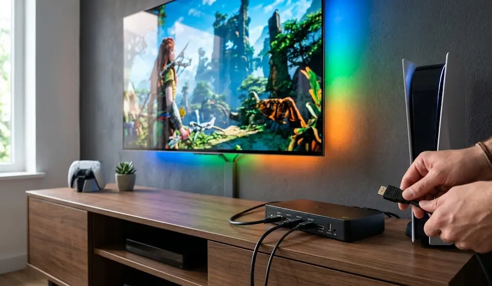4K 120Hz TV backlight, PS5 sync lights, battery-free sync box, buy Govee US version gaming