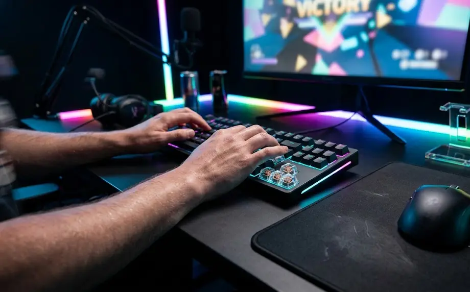 Hall Effect Keyboard: 7 Amazing Ways to Improve FPS Aim (Proven Guide) 5 magnetic switch gaming keyboard, SOCD keyboard, 8000Hz polling rate, Wooting 60HE alternative gamer