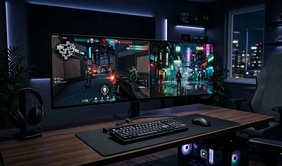 32gs95ue best settings, 4k 240hz 1080p 480hz oled, tandem woled monitor, best oled monitor for esports and aaa