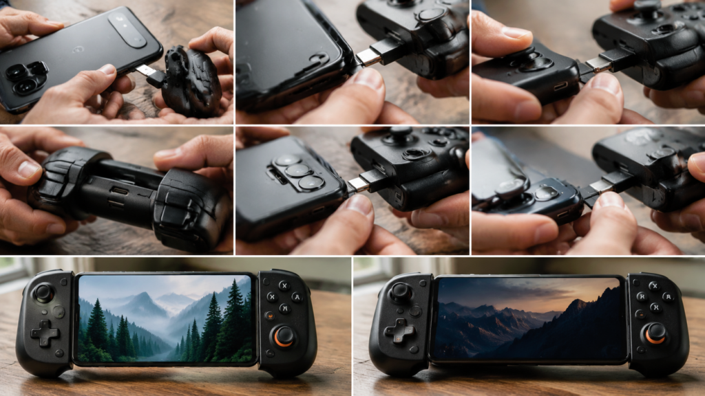 best USB C controller for Android gaming, smartphone handheld controller, mobile gaming joystick gamer