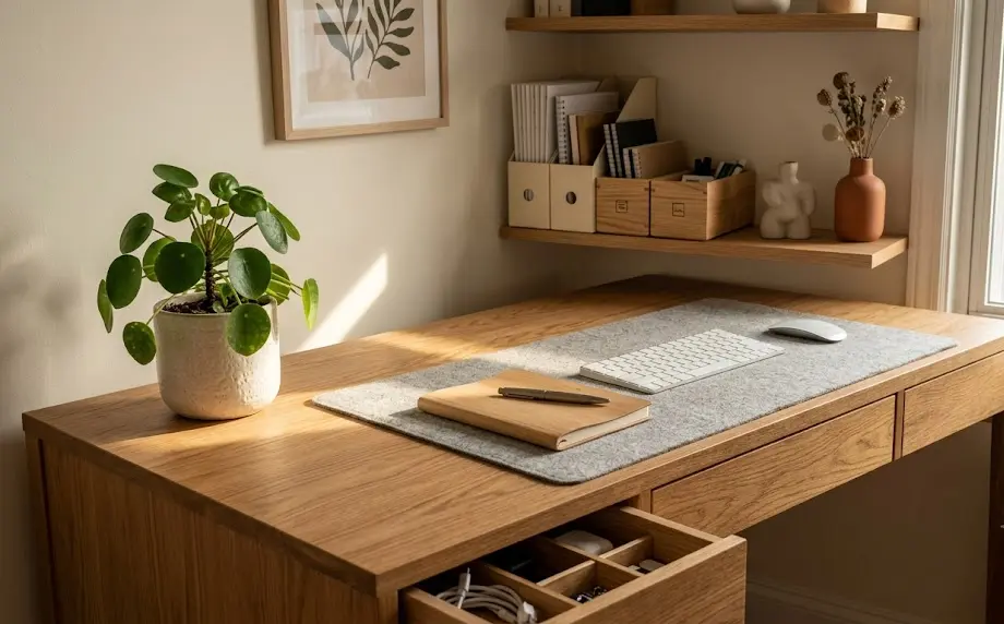 cozy office aesthetic
