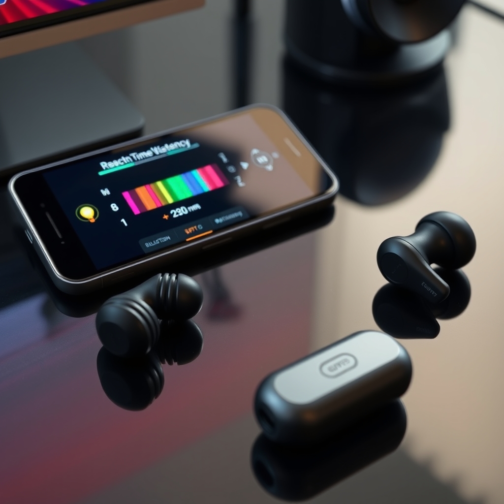 mobile gaming earbuds low latency - Illustration 1
