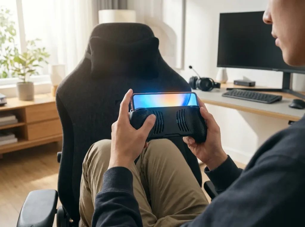 best phone grip for gaming, smartphone controller grip, anti fatigue gaming accessory