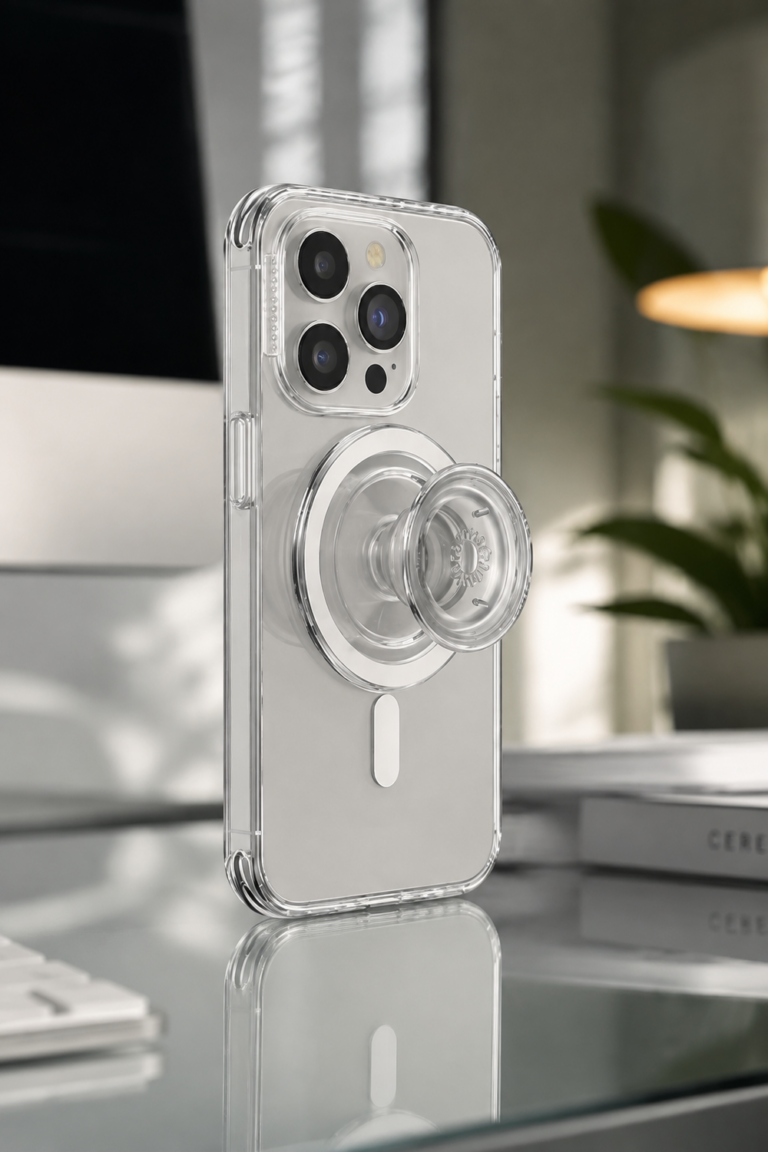 clear phone grip