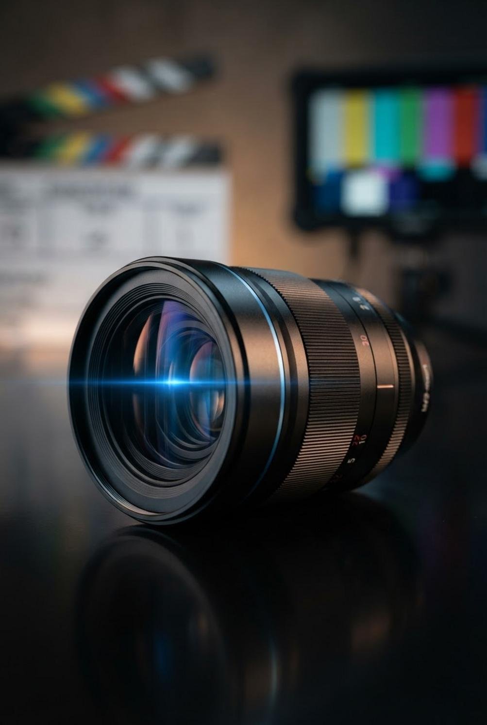 anamorphic lens in action