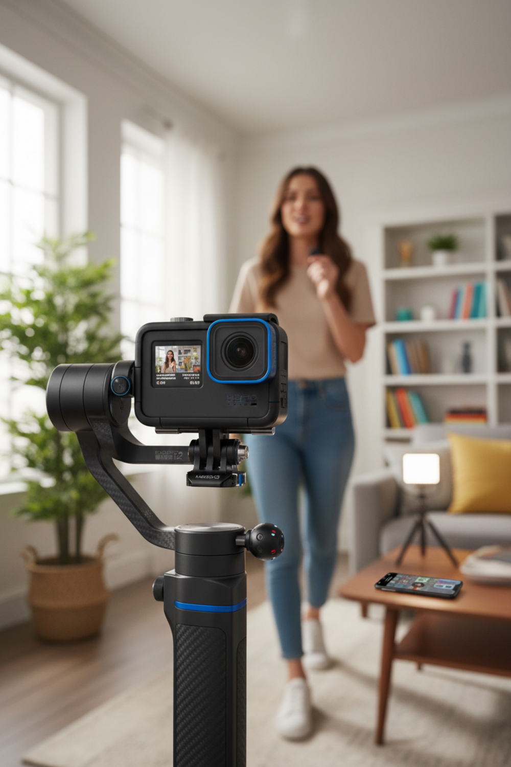 gopro gimbal in action