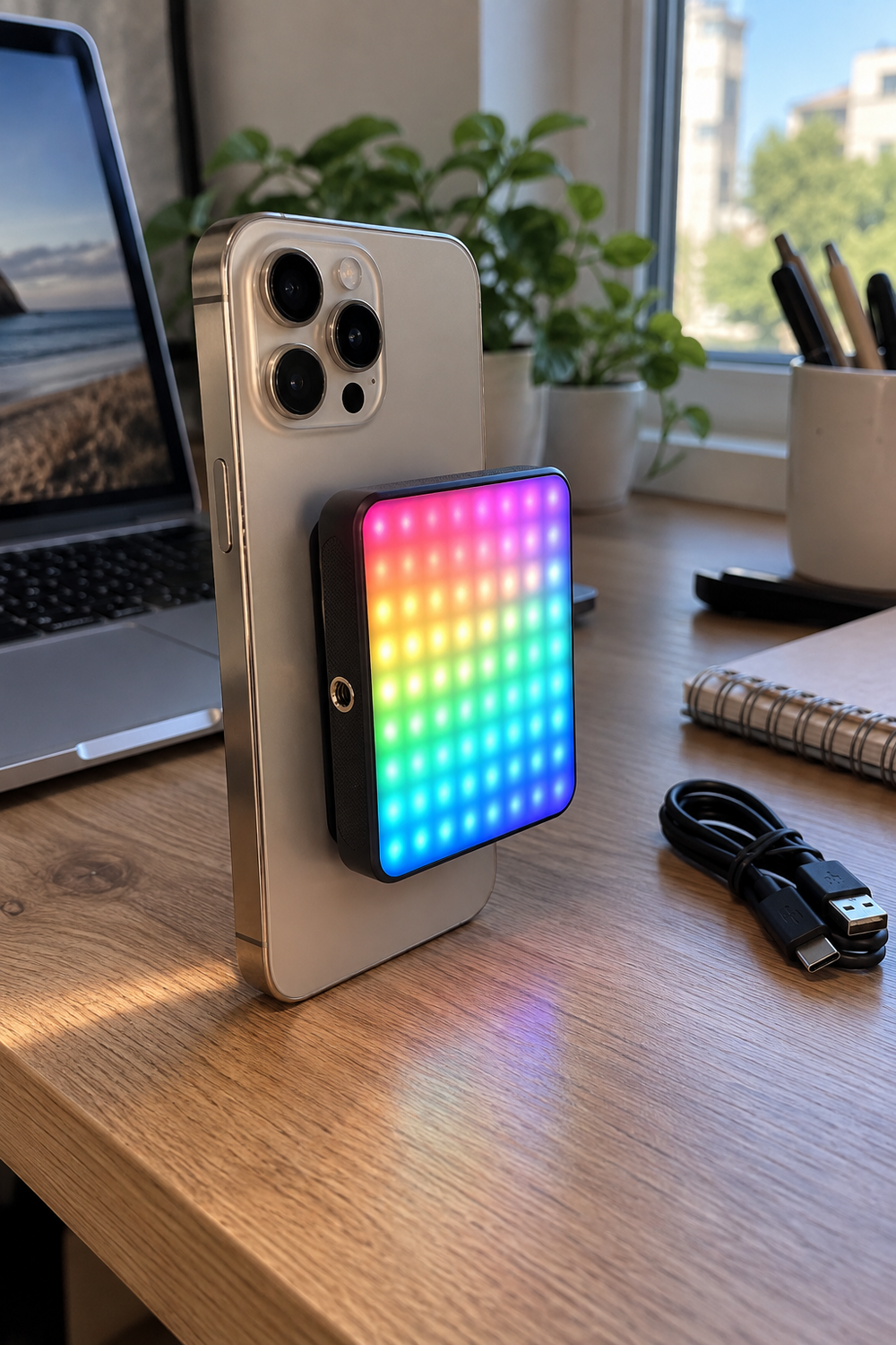 selfie light product view